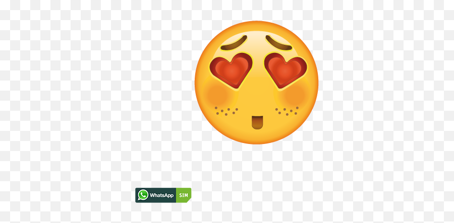 Herzaugen - Happy Emoji,Whatsapp Emoji Herz