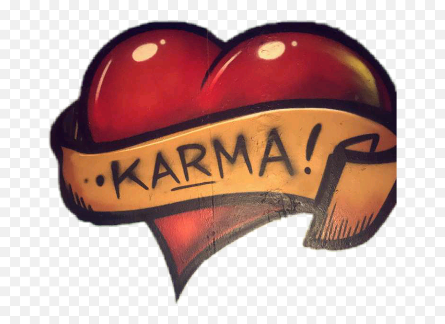 Karma Heart Love Heartlove Sticker - Language Emoji,Karma Symbol Emoji