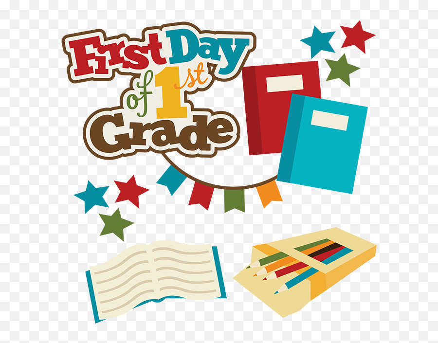 June Clipart 1st Day June 1st Day - First Day Of First Grade Clipart Emoji,First Day Of School Emoji