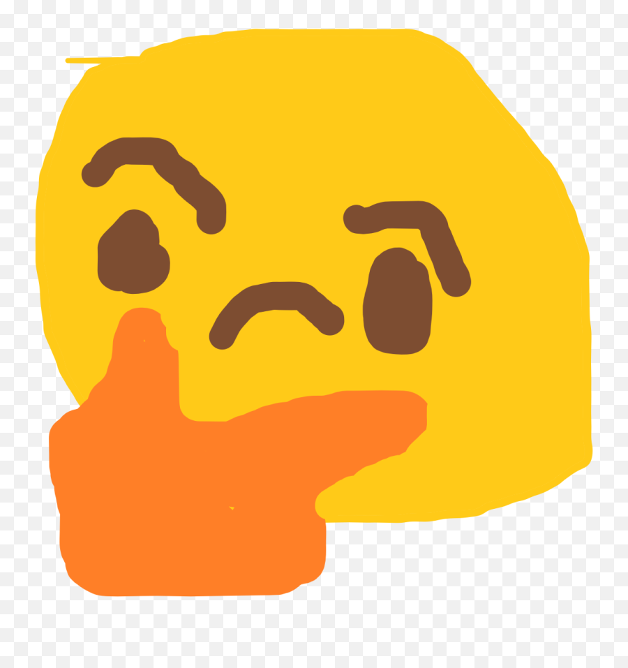 Thinking Emoji Png Meme,Hmmm Emoji