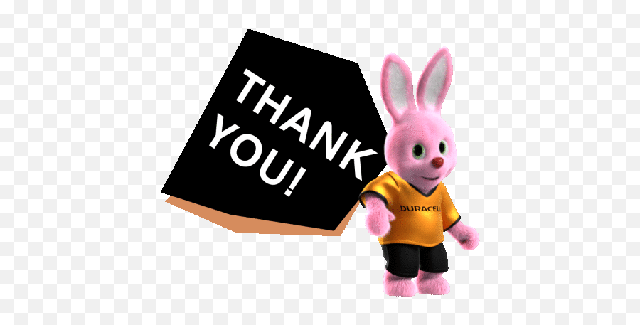 Stickers Emojis - Thank You Gif Animation Bunny,Emoji Thank You ...