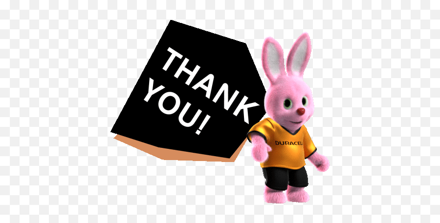 Stickers Emojis - Thank You Gif Animation Bunny,Emoji Thank You Stickers