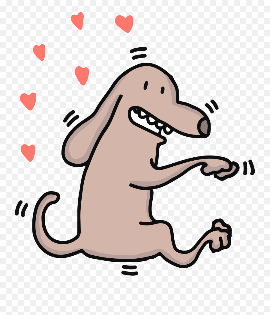 Dog Love Sticker By P8ladas For Ios Android Giphy Sick - Animated Dog Love Gif Emoji,Drooling Emoji Gif