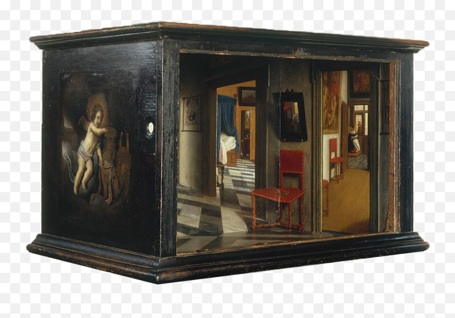 London Perspective Box - Peepshow Samuel Van Hoogstraten Emoji,Renaissance Example Of Emotion And Perspective