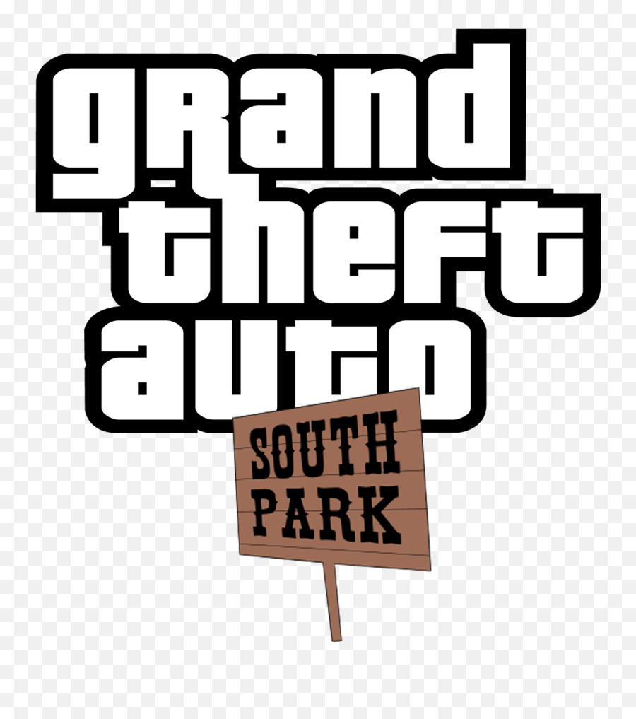 Шрифт гта. GTA Южный парк. Шрифт Grand Theft auto. GTA DYOM лого. South Park GTA sa.