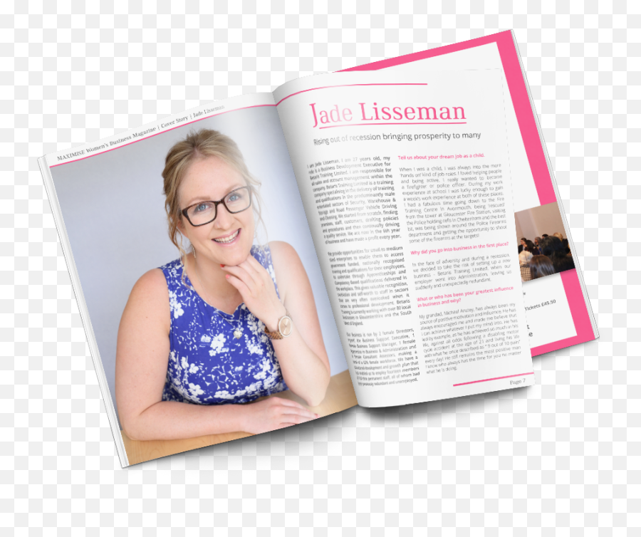 Maximise Womens Business Magazine - Document Emoji,Magazine Spreads About Emotions