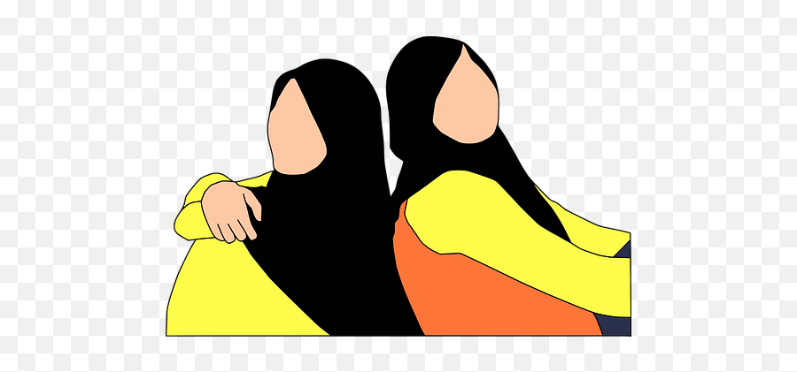 Free Hijab Muslim Illustrations - Friend Girl Hijab Icon Png Transparan Emoji,Female Muslim Text Emoticons