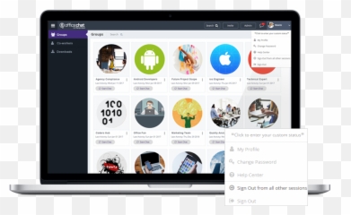 Office Chat V2 - Technology Applications Emoji,Icechat Emoticon