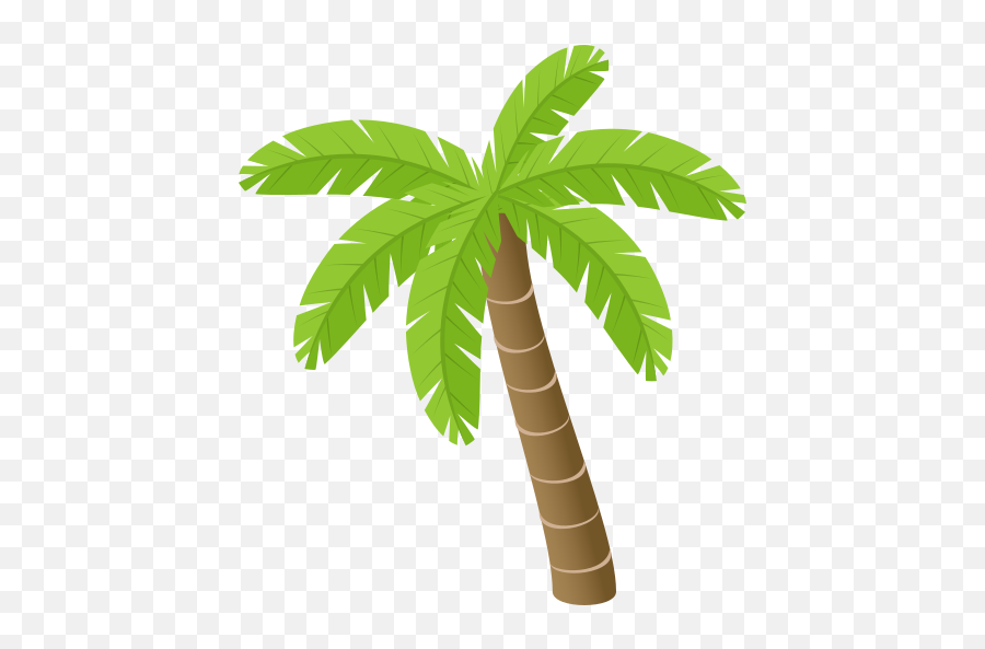 Emoji Palm Coconut Tree - Emoji Palmier,Christmas Tree Emoji