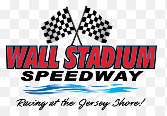 Wall Stadium Speedway Myracenews - Vector Finish Line Flag Emoji,Michael Oval Joseph Emotion