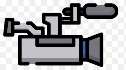 Film Strip Of Cinema Symbol Vector Svg - Film Camera Vector Png Emoji,Filmstrip Unicode Emoticon