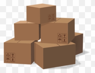 Cardboard Boxes Transparent Png - Pila De Cajas Png Emoji,Cardboard Cutout Emojis