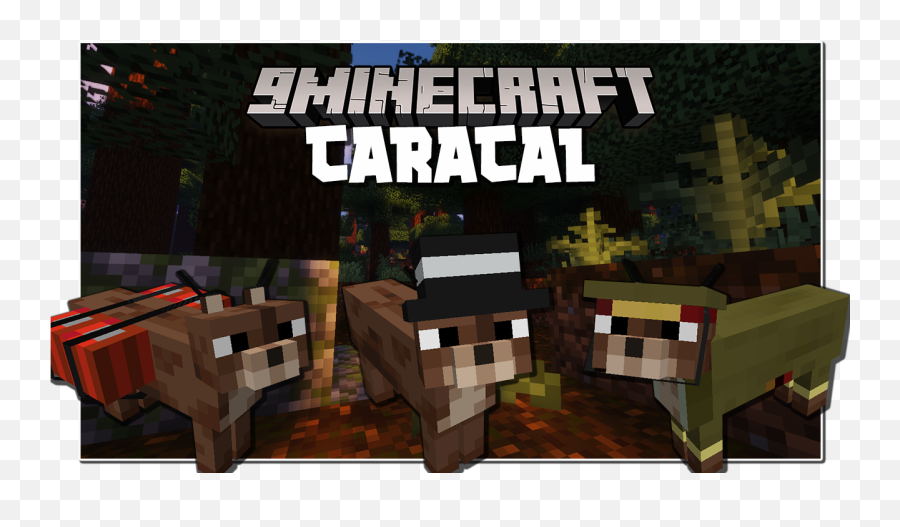 Caracal Mod 1 - Minecraft Caracal Emoji,More Emotions Mod 1.8