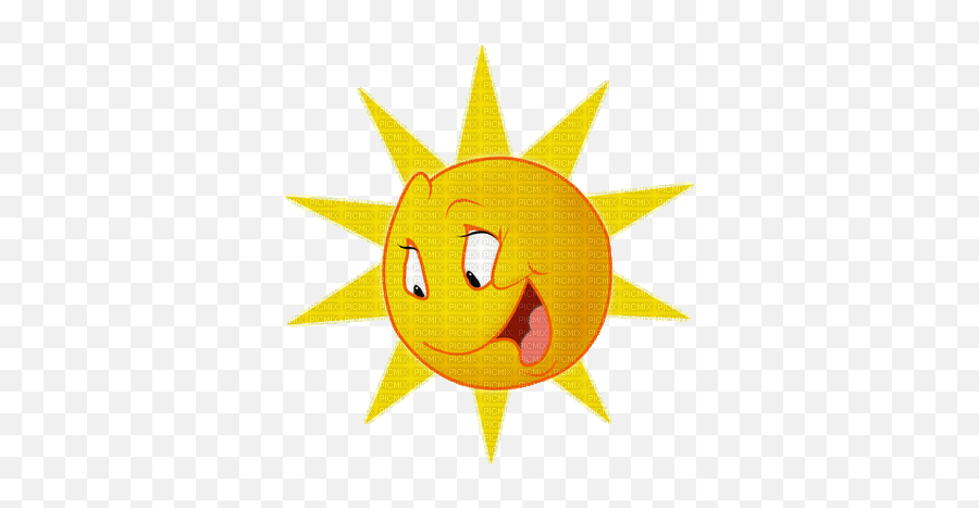 Sun Beach Animated Cadre Image Gif Frame Mer - Happy Emoji,Buon Giorno Emoticon