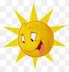 Sun Beach Animated Cadre Image Gif Frame Mer - Happy Emoji,Buon Giorno Emoticon