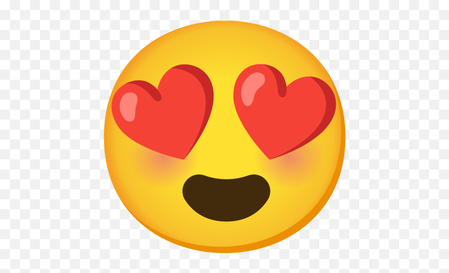 Smiling Face With Heart - Google Heart Eyes Emoji,Heart Eyes Emoji