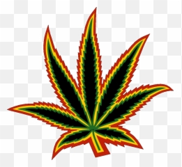 Neon Weed Sticker By Nay - Weed Leaf Transparent Emoji,Cannabis Emoji