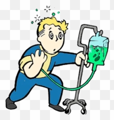 Vault Boyu201d Stickers Set For Telegram - Fallout Vault Boy Sick Emoji,Fall Out 4 Pip Boy Emoticon