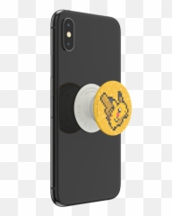 Pixel Pikachu Popgrip - Popsockets Emoji,Jiu Jitsu Skype Emoticon