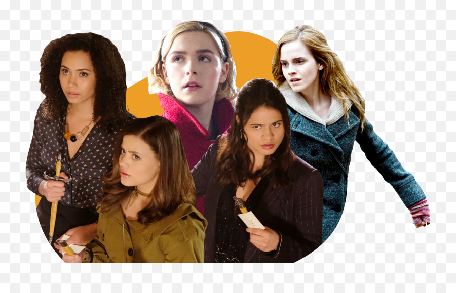 Hermione Sabrina Charmed And The - Charmed Reboot Macy Emoji,Harry Potter Emojis Hermonie