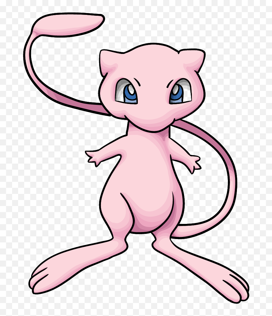 Pokemon Drawing Simple - Pokemon Mew Png Emoji,Eazy Emojis To Draw