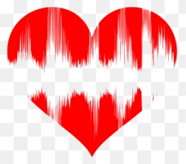 Heart With Heartbeat Wave Free Svg File - Language Emoji,Heartbeat Line Emoji