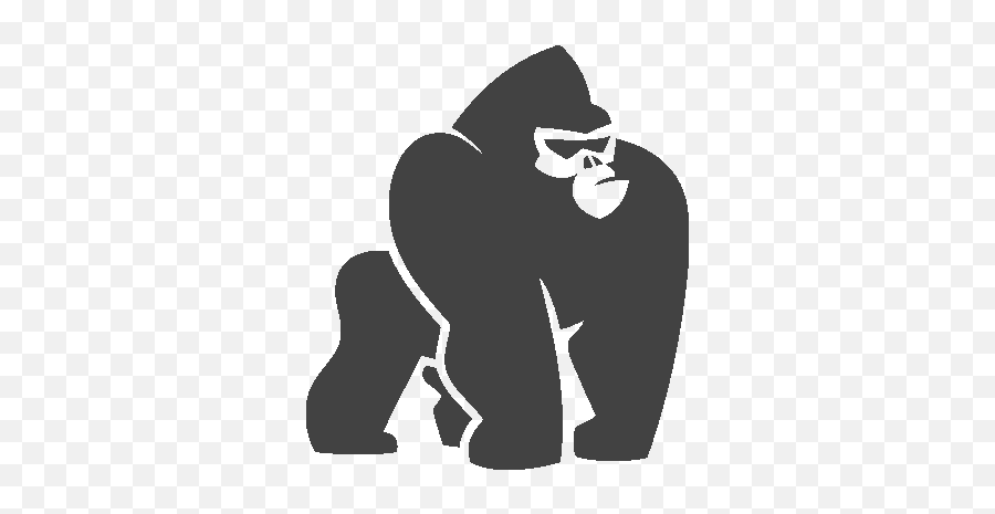 Publications Gorilla Experiment Builder - Transparent Gorilla Silhouette Emoji,Gorrilla Emotions