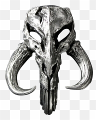 Star Wars Mandalorian Skull Pewter Mini Sculpture By Regal Emoji,Skull Emoticon Fb
