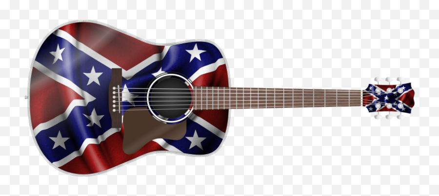 Confederate Flag Acoustic Guitar - About Flag Collections Rebel Flag Emoji,Zakk Wylde Emoji