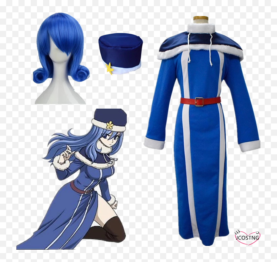 Anime Cosplay Costumes Fairy Tail Juvia Lockser Bule Dress For Women Girl Halloween Party Cosplay Christmas Dragonscale Clothing Emoji,Emotion Tail Japan