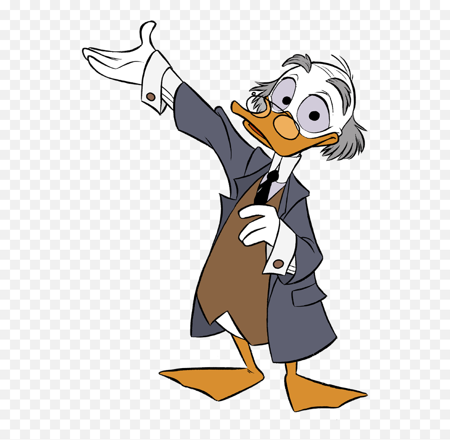 Ludwig Von Drake The Feathery Society - Disney Comics Emoji,Mickey Mouse And Donald Duck On Emotions