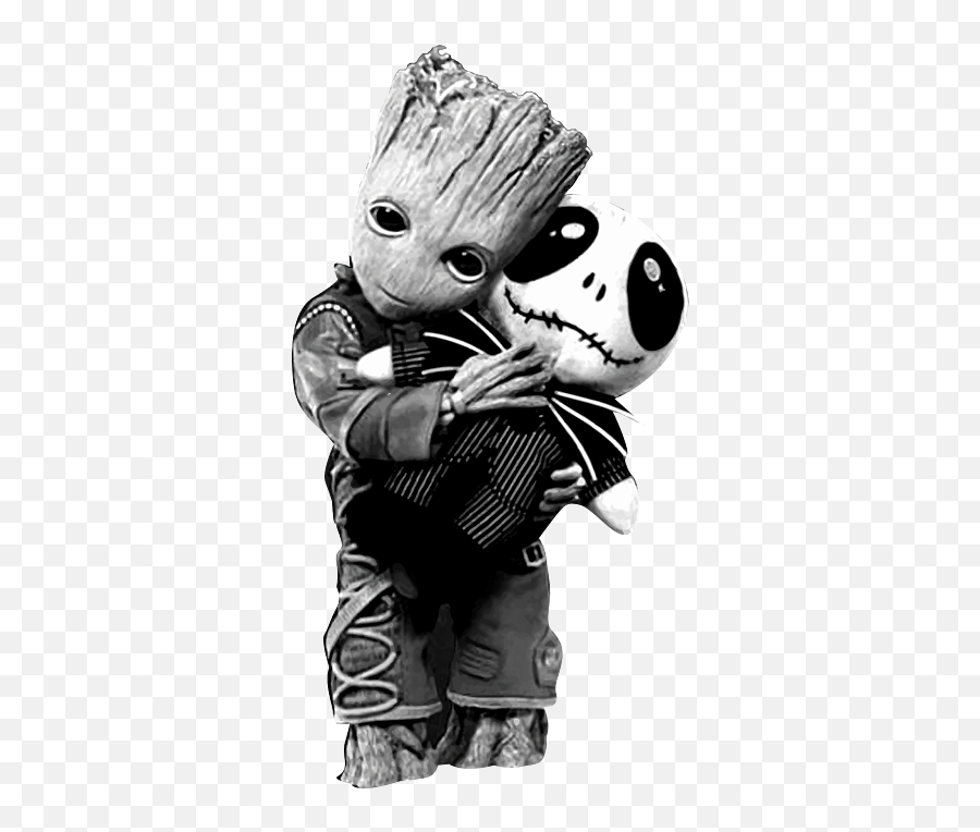 Groot Holding Jack Skellington Limited Edition Skeleton Emoji,Jack Skellington Iphone Emojis