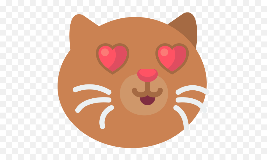 Love - Free Animals Icons Emoji,Cat Emoji With Heart Eyes