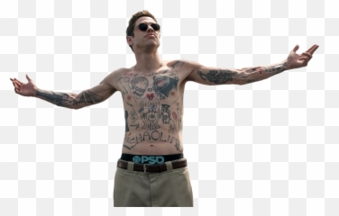 The Pete Davidson Interactive Guide To - Png Clipart Pete Davidson Png Emoji,Man Sunglasses Lightning Emoji