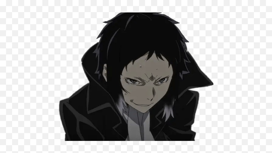 Bungo Stray Dogs - Bungou Stray Meme Stickers Whatsapp Emoji,Dog Emoji Png