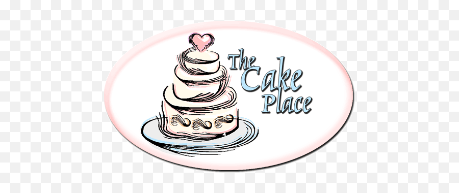 Cupcakes Wwwthecakeplaceca - Black And White Tiered Cake Logo Emoji,Peach Emoji Cake