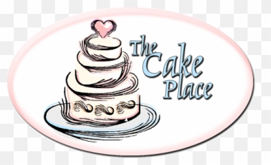 Cupcakes Wwwthecakeplaceca - Black And White Tiered Cake Logo Emoji,Peach Emoji Cake