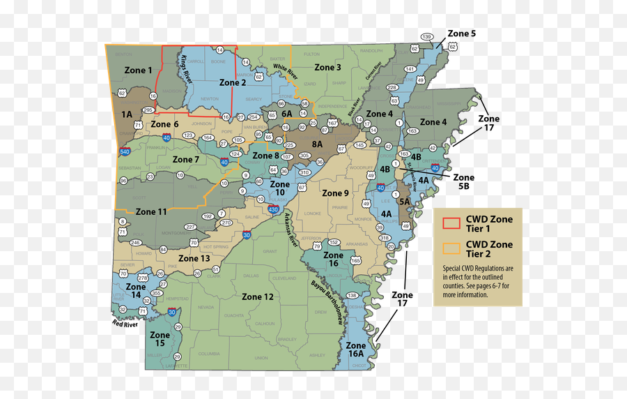 South Arkansas Deer Bag Limit Cut To - Arkansas Hunting Zones Emoji,Hunting Emoticon