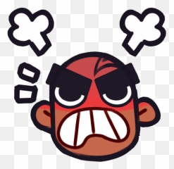 Bigpakuangry - Discord Emoji Discord Emoji Angry Birds,:rage: Emoji