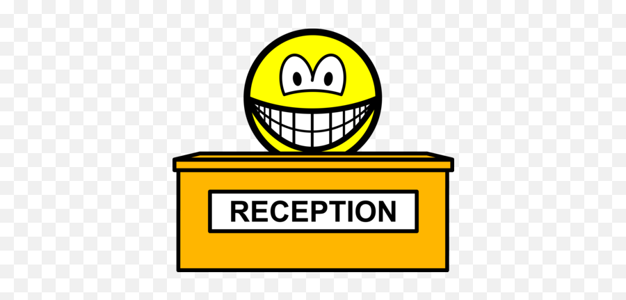 Reception Smile Smilies Emofacescom - Reception Emoticon Emoji,Emotion Buddy Icons