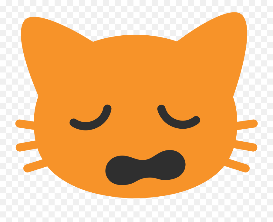 Cat Emoji Copy And Paste - Petswall Tired Cat Emoji Transparent Background,Pusheen The Cat Emoji