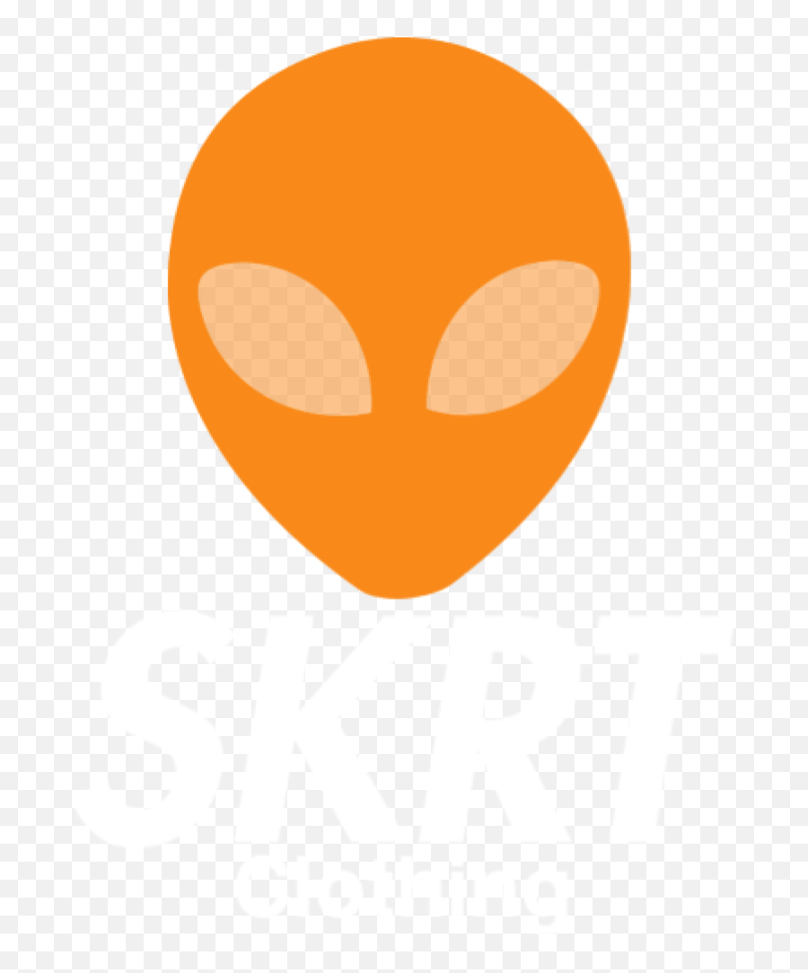 Skrt Orange Alien Creata Da Skrtclothing Teeserit - Dot Emoji,Alien Emoji Iphone 5c Case