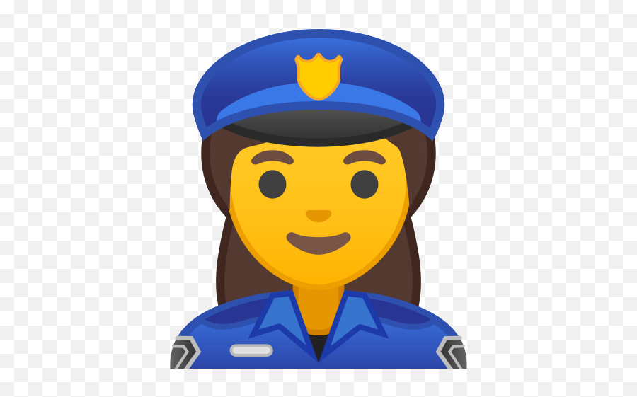 Woman Police Officer Emoji - Police Officer Emoji,Police Officer Emoji