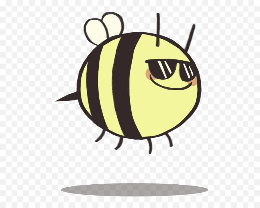 Bevolve Yuuchi Ng - Happy Emoji,Bees Emoticon