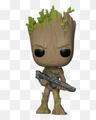 Groot With Blaster - Avengers Infinity War Groot Funko Pop Infinity War Emoji,Avengers Infinity War Facebook Emoji