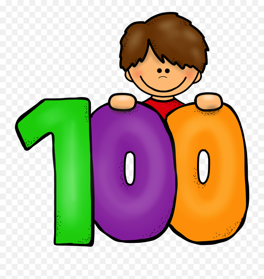 Library Of 100 Clipart Images Png Files - 100th Day Clipart Emoji,100 Hundred Emoji Png