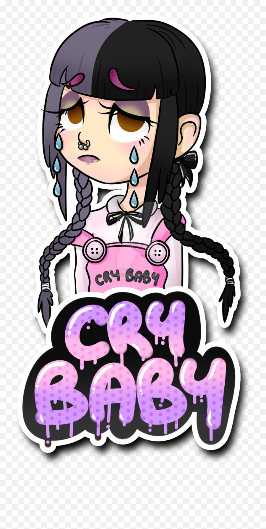 Melaniemartinez Sticker - Stickers De Melanie Martinez Melanie Marteniz Clip Art Emoji,Emoji Whatsapp Emojis Para Imprimir Papa