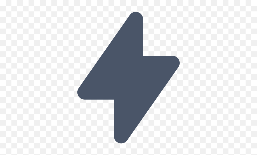 Lightning Bolt Free Icon Of Heroicons - Ucreate Logo Emoji,Emoticons Lightning Bolt