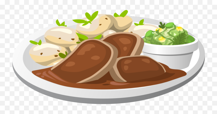 Healthy Clipart Dinner Plate Healthy Dinner Plate - Cartoon Food Plate Png Emoji,Emoji Plates