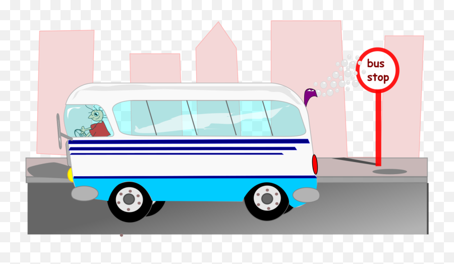 Airport Bus Motor Vehicle Car Van - Bus Leaving Bus Stop Emoji,Red Minivan Emoji